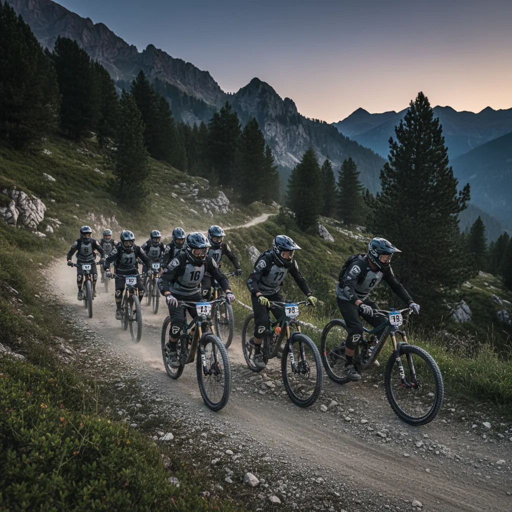 Sentier VTT populaire du Massif Central