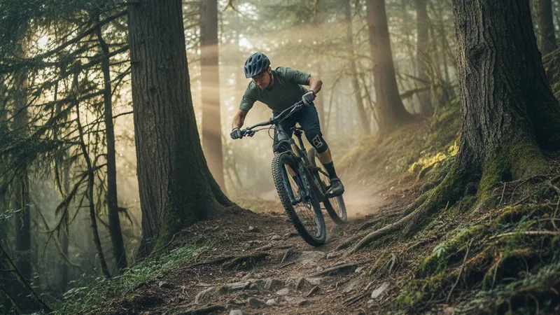 Les techniques de montée en VTT